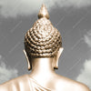 Xxl Wandbild Goldene Buddha Statue Querformat Zoom