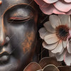 Xxl Wandbild Spiritueller Buddha Und Blumen Panorama Zoom