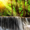 Xxl Wandbild Wald Wasserfall No 2 Schmal Zoom